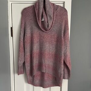 American Eagle Outfitters Pink Cowl Neck Sweater